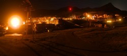 Archiv Foto Webcam Les 3 Vallées - Talstation Val Thorens 23:00