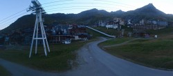 Archiv Foto Webcam Les 3 Vallées - Talstation Val Thorens 05:00