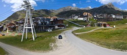 Archiv Foto Webcam Les 3 Vallées - Talstation Val Thorens 13:00