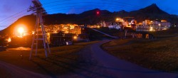 Archiv Foto Webcam Les 3 Vallées - Talstation Val Thorens 19:00