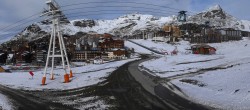 Archiv Foto Webcam Les 3 Vallées - Talstation Val Thorens 13:00