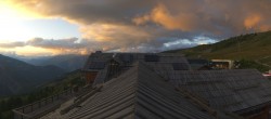Archiv Foto Webcam Valloire - Bergstation Crêt de la Brive 19:00