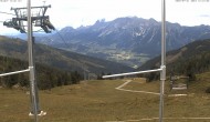 Archived image Webcam Hauser Kaibling (Styria) - Top station chairlift &#39;Alm 6er&#39; 11:00