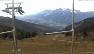 Archived image Webcam Hauser Kaibling (Styria) - Top station chairlift &#39;Alm 6er&#39; 17:00