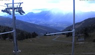 Archived image Webcam Hauser Kaibling (Styria) - Top station chairlift &#39;Alm 6er&#39; 19:00