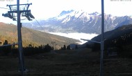 Archived image Webcam Hauser Kaibling (Styria) - Top station chairlift &#39;Alm 6er&#39; 07:00