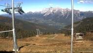 Archived image Webcam Hauser Kaibling (Styria) - Top station chairlift &#39;Alm 6er&#39; 09:00