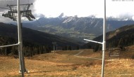 Archiv Foto Webcam Hauser Kaibling: Bergstation Sessellift Alm 6er 13:00
