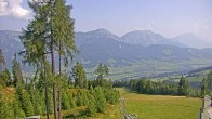 Archiv Foto Webcam Hauser Kaibling: Höfi Express Abfahrt 09:00