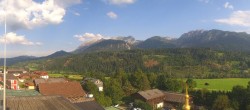 Archived image Webcam Panoramic view from hotel Herrschaftstaverne towards village Haus im Ennstal, Styria 07:00