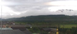 Archived image Webcam Panoramic view from hotel Herrschaftstaverne towards village Haus im Ennstal, Styria 09:00