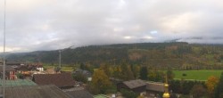Archived image Webcam Panoramic view from hotel Herrschaftstaverne towards village Haus im Ennstal, Styria 07:00