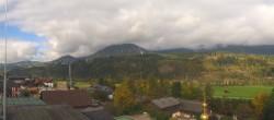 Archived image Webcam Panoramic view from hotel Herrschaftstaverne towards village Haus im Ennstal, Styria 09:00