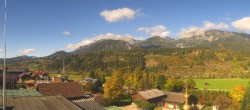 Archived image Webcam Panoramic view from hotel Herrschaftstaverne towards village Haus im Ennstal, Styria 11:00