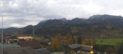 Archived image Webcam Panoramic view from hotel Herrschaftstaverne towards village Haus im Ennstal, Styria 09:00