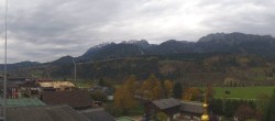 Archived image Webcam Panoramic view from hotel Herrschaftstaverne towards village Haus im Ennstal, Styria 11:00