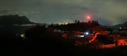 Archiv Foto Webcam SkiWelt Wilder Kaiser: Astberg Bergstation 23:00