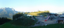 Archived image Webcam Panorama Astberg - SkiWelt Wilder Kaiser 17:00