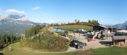 Archived image Webcam Panorama Astberg - SkiWelt Wilder Kaiser 13:00