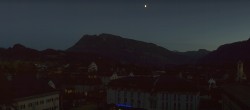 Archiv Foto Webcam Bad Goisern: Sicht auf den Ort 19:00