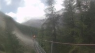 Archived image Webcam Grächen - Suspension Bridge 11:00