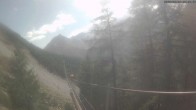 Archived image Webcam Grächen - Suspension Bridge 15:00