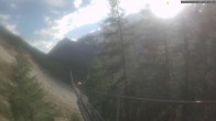Archived image Webcam Grächen - Suspension Bridge 17:00