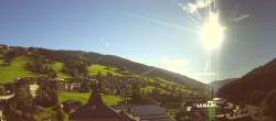 Archived image Webcam View over Saalbach - Alpinresort 08:00