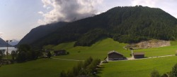 Archiv Foto Webcam Achensee: Ausblick Romantik Hotel Wiesenhof 09:00