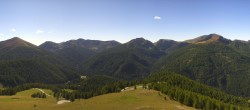 Archived image Webcam Panorama Nockalmstraße - Eisentalhöhe 11:00