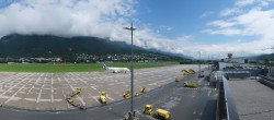 Archived image Webcam Panoramic view of Innsbruck Airport 11:00