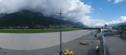 Archived image Webcam Panoramic view of Innsbruck Airport 13:00