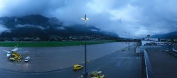 Archived image Webcam Panoramic view of Innsbruck Airport 19:00