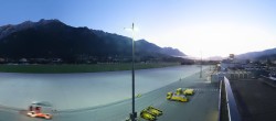 Archived image Webcam Panoramic view of Innsbruck Airport 05:00
