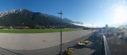 Archived image Webcam Panoramic view of Innsbruck Airport 07:00