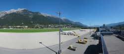 Archived image Webcam Panoramic view of Innsbruck Airport 11:00