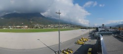 Archived image Webcam Panoramic view of Innsbruck Airport 11:00