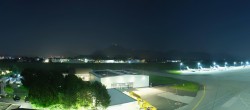 Archived image Webcam Panoramic view of Salzburg Airport 01:00