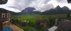 Archived image Webcam Zugspitze view - Hotel Post 09:00
