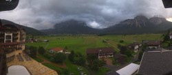 Archiv Foto Webcam Hotel Post Lermoos: Zugspitze 19:00