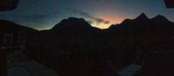 Archiv Foto Webcam Hotel Post Lermoos: Zugspitze 05:00