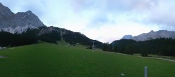 Archived image Webcam Ehrwalder Alm - Panorama 19:00