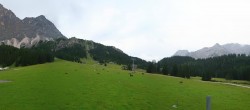 Archiv Foto Webcam Ehrwalder Almbahn Panorama 09:00