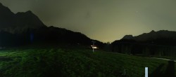Archived image Webcam Ehrwalder Alm - Panorama 23:00