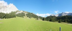 Archived image Webcam Ehrwalder Alm - Panorama 15:00