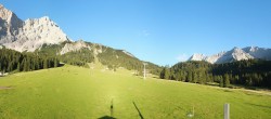 Archived image Webcam Ehrwalder Alm - Panorama 17:00