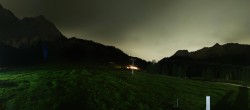 Archived image Webcam Ehrwalder Alm - Panorama 21:00