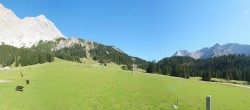 Archived image Webcam Ehrwalder Alm - Panorama 13:00
