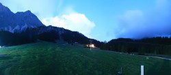 Archived image Webcam Ehrwalder Alm - Panorama 19:00