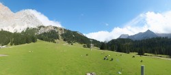 Archiv Foto Webcam Ehrwalder Almbahn Panorama 13:00